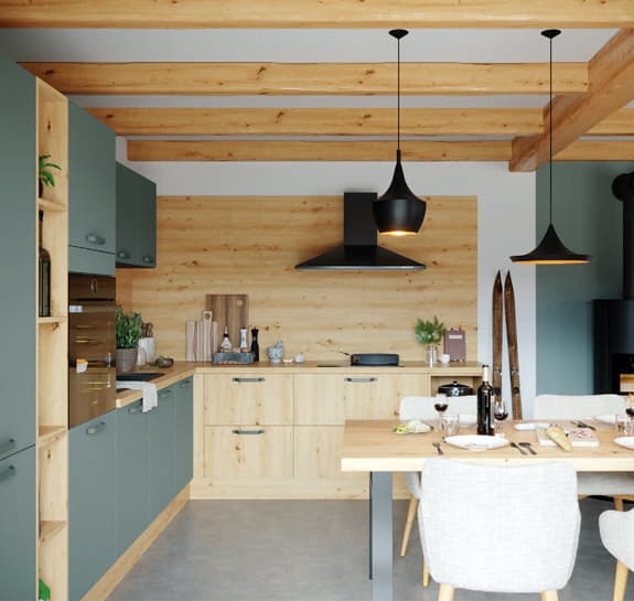 cuisine ambiance chalet