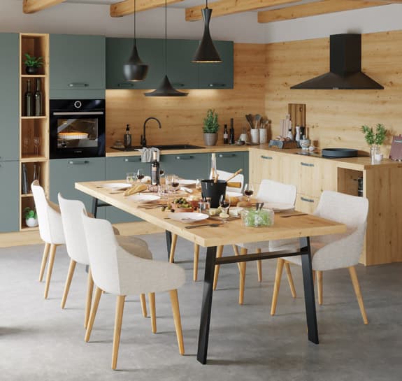 cuisine ambiance chalet